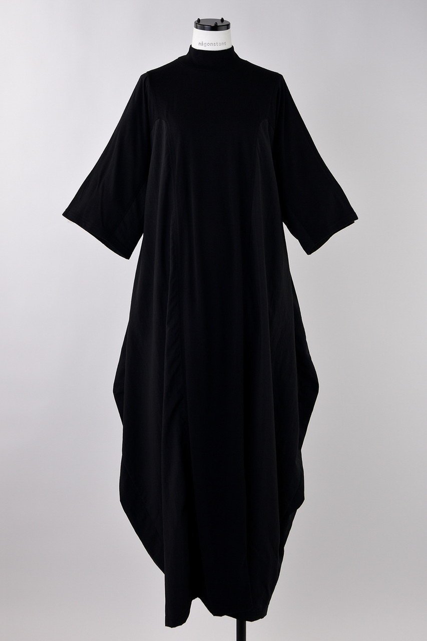 【ナゴンスタンス/nagonstans】のソフト天竺 切替立体DRS/ドレス 人気、トレンドファッション・服の通販 founy(ファニー) 　ファッション　Fashion　レディースファッション　Fashion for Women　ワンピース　Dresses　フォーマル・パーティードレス・結婚式用ドレス　Elegant & Casual Dresses　チュニック　Tunic Tops & Dresses　シンプル　Simple, Minimal　チュニック　Tunic, Long Top　ドレス　Dress, One-Piece　ドレープ　Drape, Draping Fabric　ロング　Long, Long-Length　切替　Switching, Contrast Panel　 other-1|ID: prp329100004909602 ipo3291000000036778198