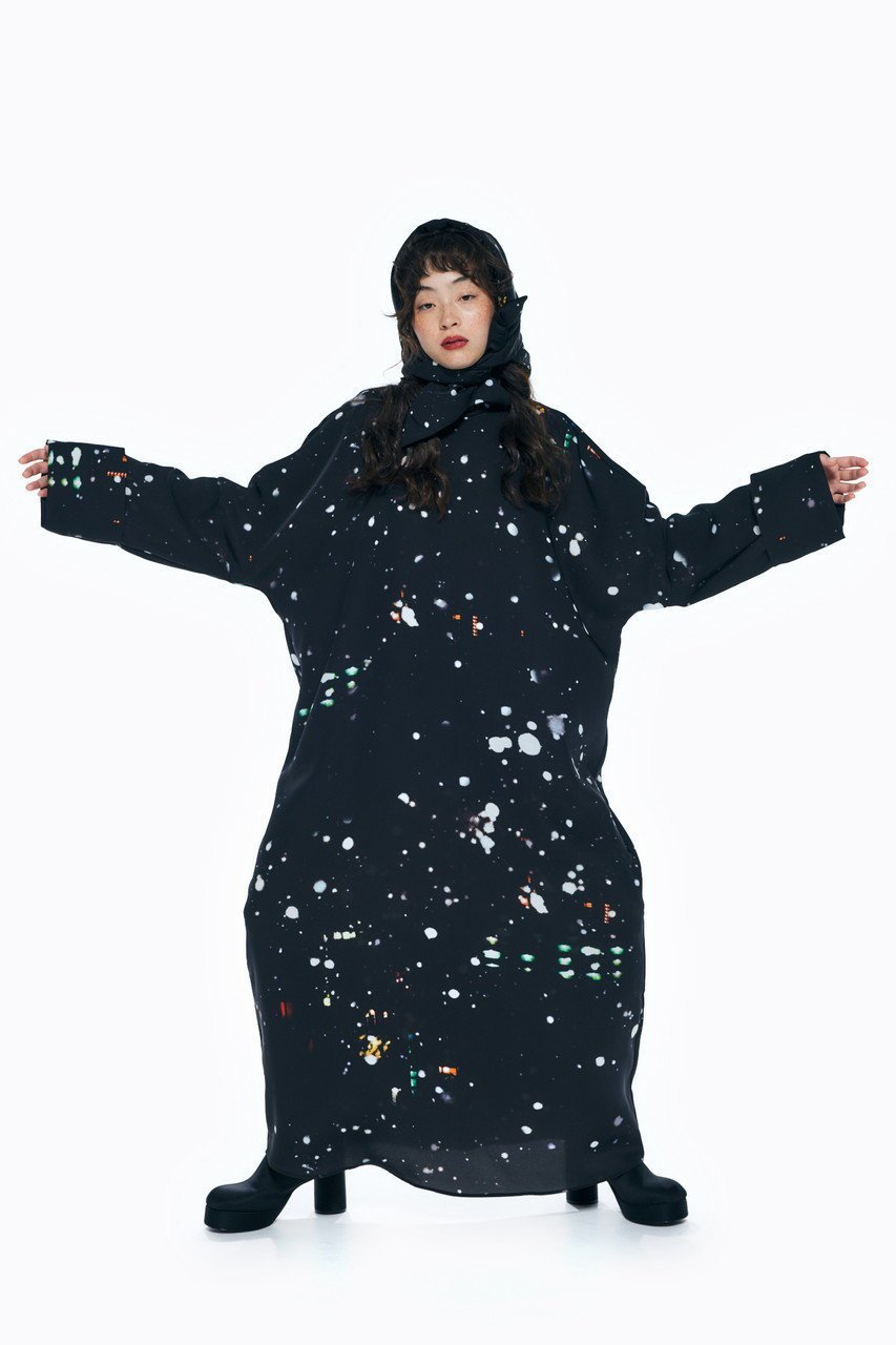 【エンフォルド/ENFOLD】のTOKYO SNOWING BOX DRS/ドレス・ワンピース 人気、トレンドファッション・服の通販 founy(ファニー) 　ファッション　Fashion　レディースファッション　Fashion for Women　ワンピース　Dresses　フォーマル・パーティードレス・結婚式用ドレス　Elegant & Casual Dresses　チュニック　Tunic Tops & Dresses　エレガント 上品　Elegant　チュニック　Tunic, Long Top　ドレス　Dress, One-Piece　リラックス　Relax, Relaxed Fit　ロング　Long, Long-Length　other-6|ID: prp329100004909620 ipo3291000000036778371