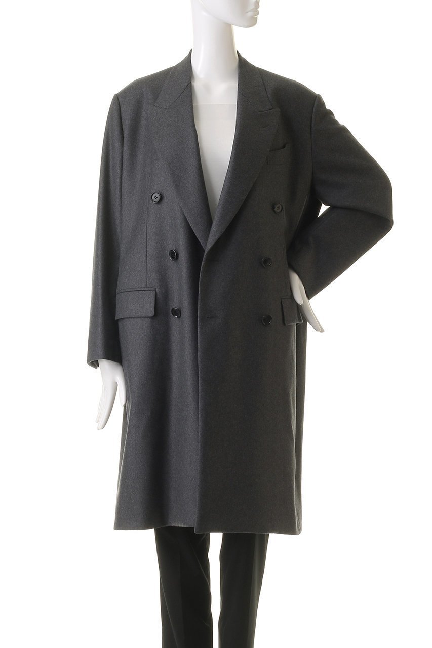 【バウト/BOWTE】のCOLLEGE フランネル ダブル ブレストコート 人気、トレンドファッション・服の通販 founy(ファニー) 　ファッション　Fashion　レディースファッション　Fashion for Women　アウター　Coat / Outerwear Collection　コート・ロングコート・ピーコート　Long Coats, Peacoats & More　シンプル　Simple, Minimal　ダブル　Double, Double-Breasted　ロング　Long, Long-Length　エレガント 上品　Elegant　今季　This Season, Current Season　other-7|ID: prp329100004909629 ipo3291000000036778488