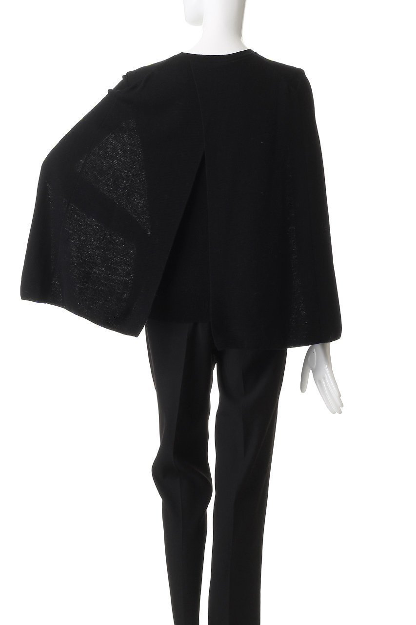 【レモンプレット/Lemonplet】のKNIT BLISS CAPE-LAYERED TOP 人気、トレンドファッション・服の通販 founy(ファニー) 　ファッション　Fashion　レディースファッション　Fashion for Women　トップス・カットソー　Cut & Sew Tops　ニット　Knit Tops & Sweaters　カジュアルプルオーバー・ニットトップス　Pullovers & Knit Tops / Casual Pullovers　エレガント 上品　Elegant　ドッキング　Docking, Mixed Material　ノースリーブ　Sleeveless, No-Sleeve　パーティ　Party, Party Style　冬　Winter / This Winter　秋　Autumn　長袖　Long Sleeve, Full Sleeve　other-4|ID: prp329100004909637 ipo3291000000036778585