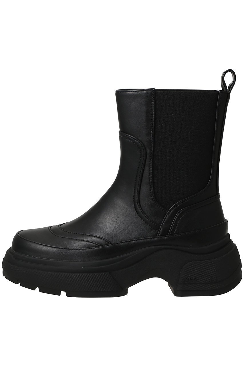 【ペイズ/PAES】のLeather Boots インテリア・キッズ・メンズ・レディースファッション・服の通販 founy(ファニー) 　ファッション　Fashion　レディースファッション　Fashion for Women　ショート　Short, Short Length　フィット　Fit, Slim Fit　ブラック|ID: prp329100004909643 ipo3291000000036778674
