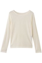 【アルアバイル/allureville】のシアーストライプロンT 人気、トレンドファッション・服の通販 founy(ファニー) ファッション Fashion レディースファッション Fashion for Women トップス・カットソー Cut & Sew Tops シャツ・ブラウス・オフィスカジュアル Elegant Blouses & Button-Ups ロングTシャツ・Tシャツ Longline T-Shirts & Tees カットソー・ベーシックTシャツ Cut-and-Sewn Tops / Stretch Tees & Basics シアー Sheer, See-Through スリーブ Sleeve, Long Sleeve / Short Sleeve ロング Long, Long-Length thumbnail オフホワイト|ID: prp329100004909655 ipo3291000000036778835