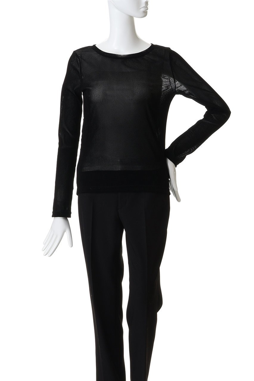 【アルアバイル/allureville】のシアーストライプロンT 人気、トレンドファッション・服の通販 founy(ファニー) 　ファッション　Fashion　レディースファッション　Fashion for Women　トップス・カットソー　Cut & Sew Tops　シャツ・ブラウス・オフィスカジュアル　Elegant Blouses & Button-Ups　ロングTシャツ・Tシャツ　Longline T-Shirts & Tees　カットソー・ベーシックTシャツ　Cut-and-Sewn Tops / Stretch Tees & Basics　シアー　Sheer, See-Through　スリーブ　Sleeve, Long Sleeve / Short Sleeve　ロング　Long, Long-Length　other-2|ID: prp329100004909655 ipo3291000000036790837