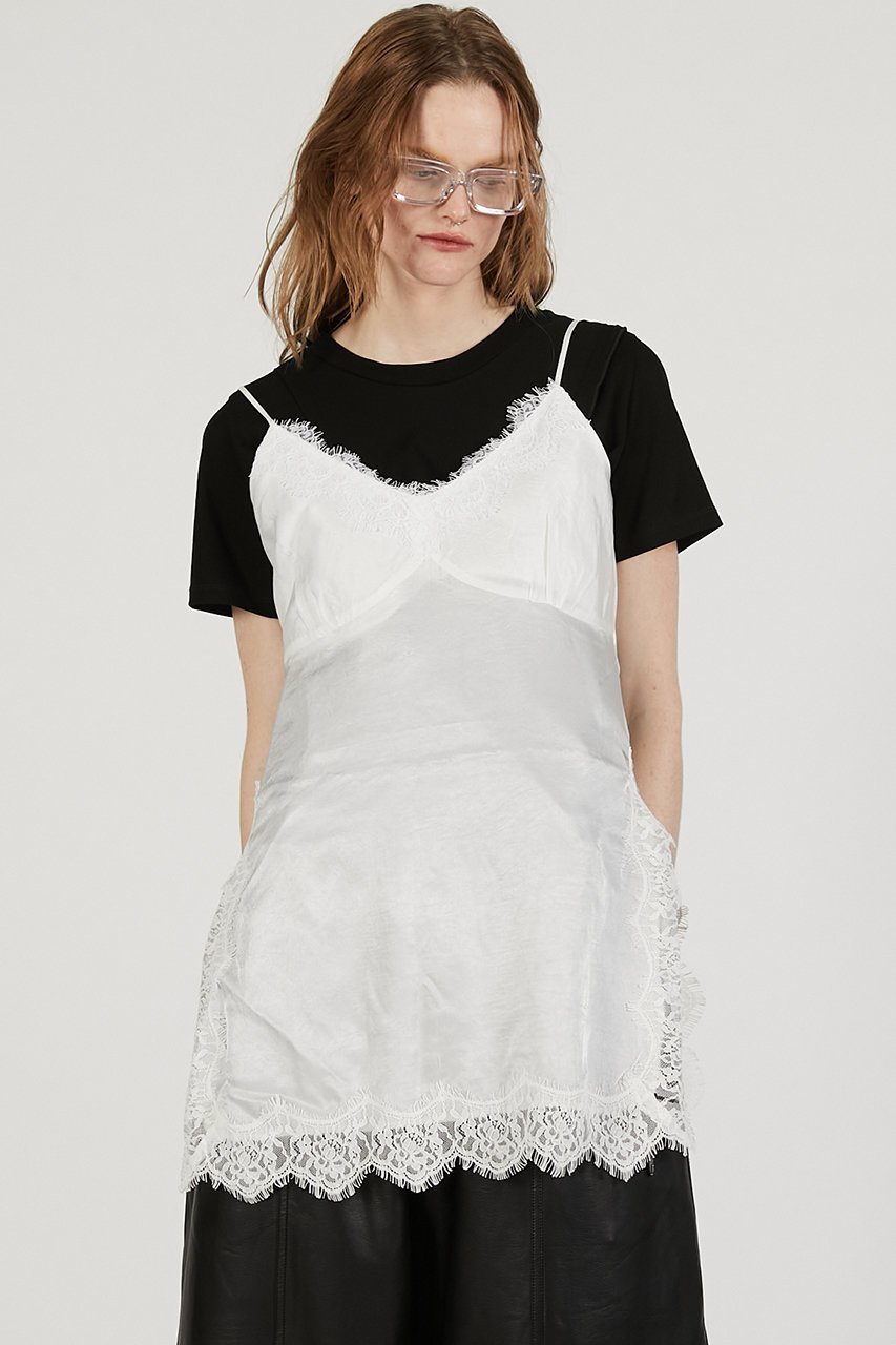 【プランク プロジェクト/PRANK PROJECT】のレーススリップドレス 人気、トレンドファッション・服の通販 founy(ファニー) 　ファッション　Fashion　レディースファッション　Fashion for Women　ワンピース　Dresses　フォーマル・パーティードレス・結婚式用ドレス　Elegant & Casual Dresses　チュニック　Tunic Tops & Dresses　おすすめ　Recommended / Our Picks　インナー　Innerwear　カットソー　Cut and Sewn Top　スリット　Slit, Slit Detail　チュニック　Tunic, Long Top　ドレス　Dress, One-Piece　リュクス　Luxury, Elegant, High-End, Chic　レース　Lace, Lace Fabric　ロング　Long, Long-Length　エレガント 上品　Elegant　other-7|ID: prp329100004909659 ipo3291000000036778886