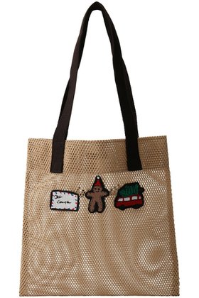 【ラドロー/LUDLOW】のMesh tote mini 人気、トレンドファッション・服の通販 founy(ファニー) ファッション Fashion レディースファッション Fashion for Women バッグ Bags おすすめ Recommended / Our Picks ギフト プレゼント Gift / Present スマート Smart, Elegant ホリデーシーズン Holiday Season メッシュ Mesh, Net Fabric |ID:prp329100004909664