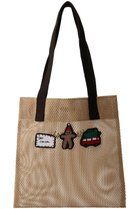 【ラドロー/LUDLOW】のMesh tote mini ベージュ|ID: prp329100004909664 ipo3291000000036778935