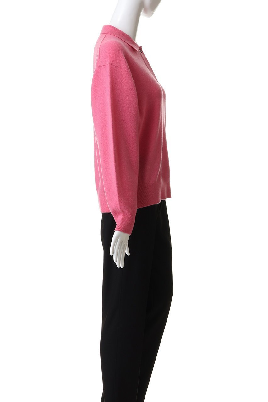 【エブール/ebure】のハイゲージカシミア ポロカラーニットプルオーバー 人気、トレンドファッション・服の通販 founy(ファニー) ファッション Fashion レディースファッション Fashion for Women トップス・カットソー Cut & Sew Tops ニット Knit Tops & Sweaters カジュアルプルオーバー・ニットトップス Pullovers & Knit Tops / Casual Pullovers シンプル Simple, Minimal ストレッチ Stretch, Stretchy Fabric フォルム Silhouette, Form other-3|ID: prp329100004909665 ipo3291000000036814483