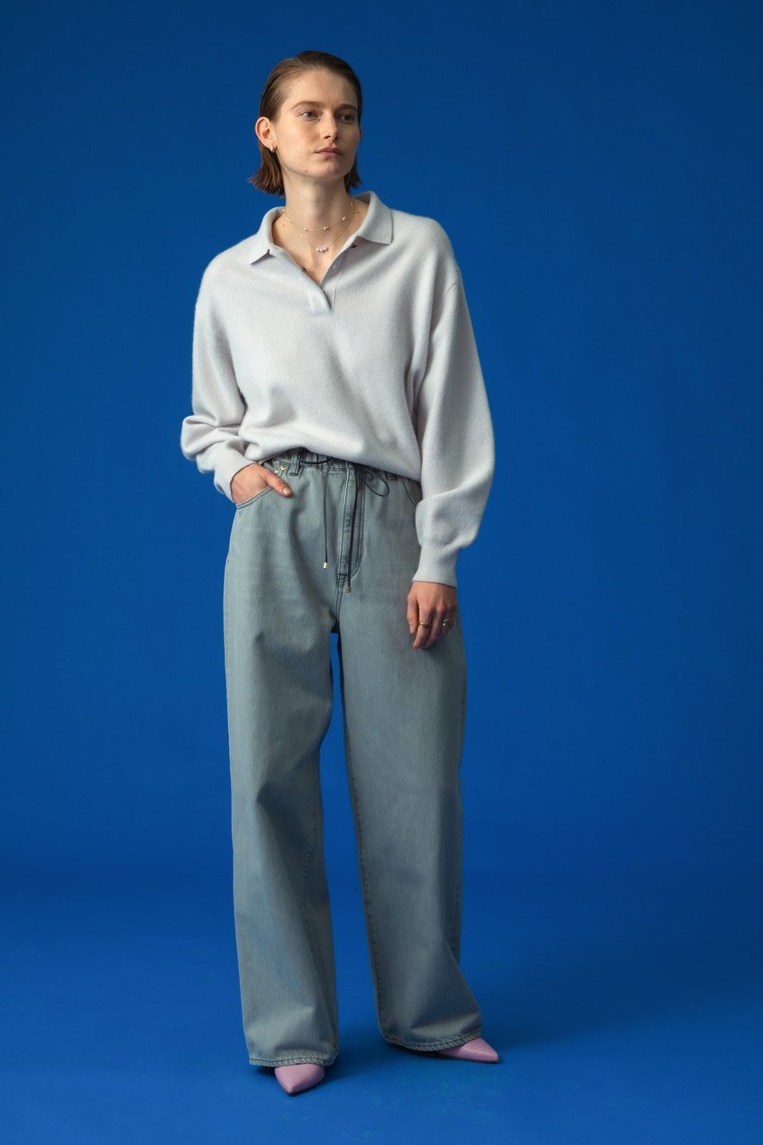 【エブール/ebure】のハイゲージカシミア ポロカラーニットプルオーバー 人気、トレンドファッション・服の通販 founy(ファニー) ファッション Fashion レディースファッション Fashion for Women トップス・カットソー Cut & Sew Tops ニット Knit Tops & Sweaters カジュアルプルオーバー・ニットトップス Pullovers & Knit Tops / Casual Pullovers シンプル Simple, Minimal ストレッチ Stretch, Stretchy Fabric フォルム Silhouette, Form other-6|ID: prp329100004909665 ipo3291000000036814493