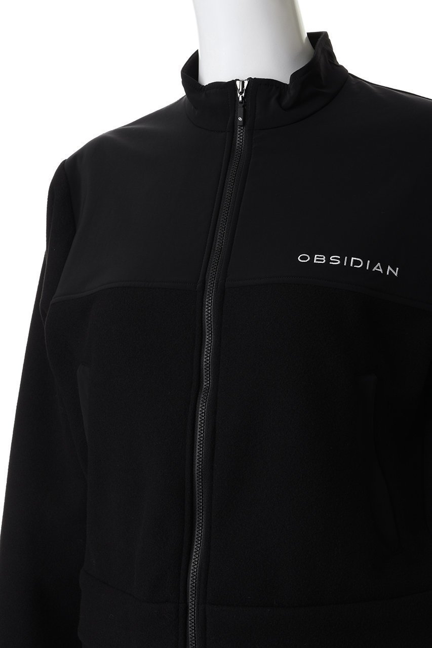 【オブシディアン/OBSIDIAN】のFLEECE×NYLON ZIP UP BLOUSON 人気、トレンドファッション・服の通販 founy(ファニー) 　ファッション　Fashion　レディースファッション　Fashion for Women　アウター　Coat / Outerwear Collection　ブルゾンジャケット・スポーティアウター　Blouson Jackets　スポーツウェア　Functional & Stylish Sportswear　スポーツ アウター　Sports Outerwear / Running Jacket / Windbreaker　ゴルフ　Golf　ショート　Short, Short Length　スポーツ　Sports, Activewear　バランス　Balance, Style Balance　other-5|ID: prp329100004909672 ipo3291000000036779020