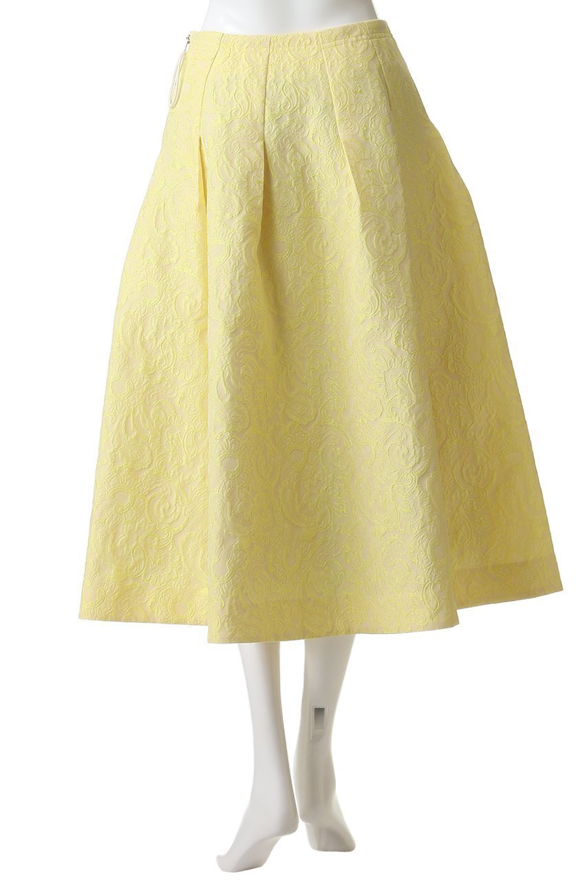 【ランバン オン ブルー/LANVIN en Bleu】のペイズリージャガードタックスカート 人気、トレンドファッション・服の通販 founy(ファニー) ファッション Fashion レディースファッション Fashion for Women スカート Skirts ロングスカート Long Skirts / Maxi & Midi Skirts シンプル Simple, Minimal ジャカード/ジャガード Jacquard, Woven Pattern フェミニン Feminine, Girly ペイズリー Paisley, Ethnic Pattern ロング Long, Long-Length other-4|ID: prp329100004909673 ipo3291000000036779029