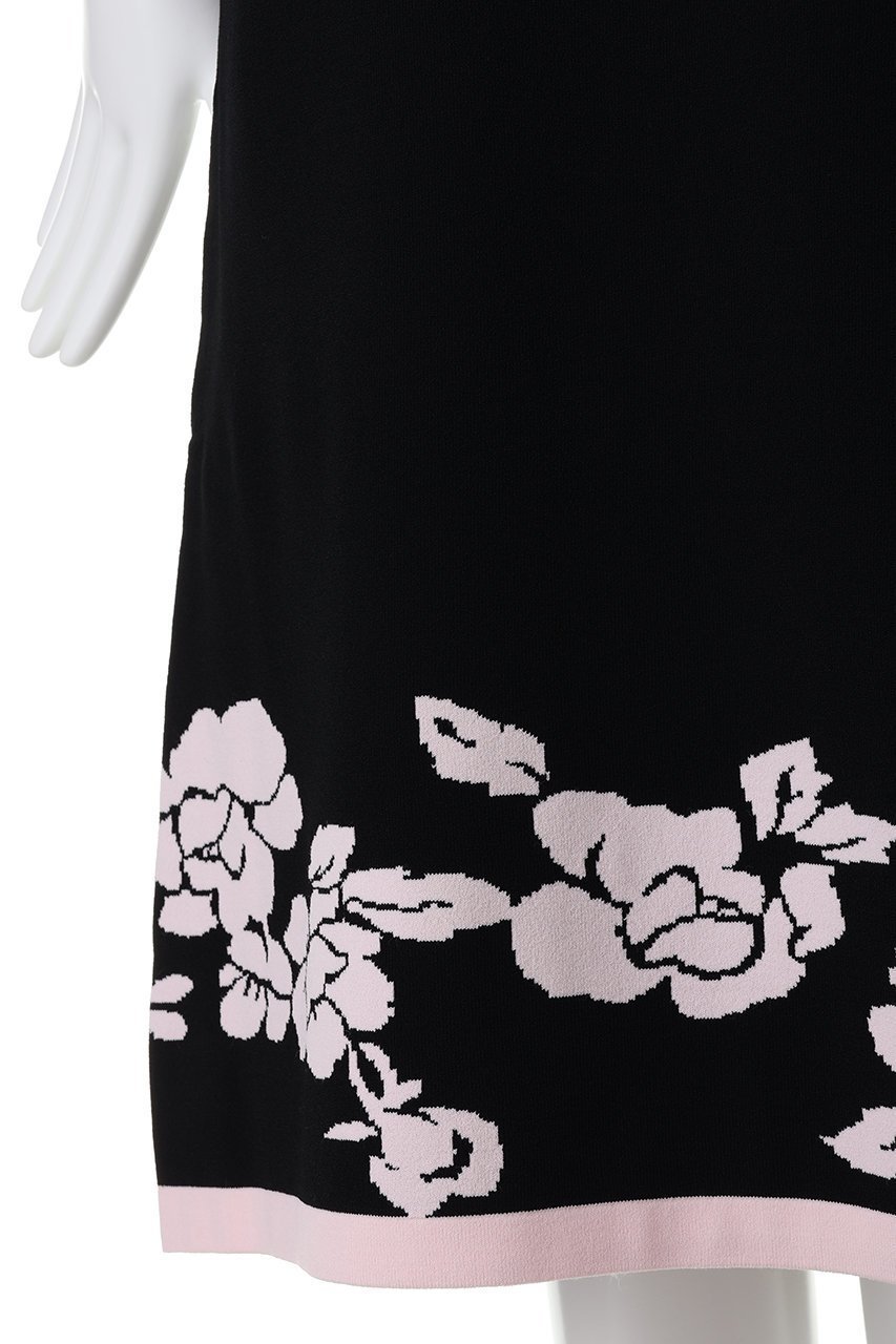 【コルコバード/CORCOVADO】のカメリアジャカードドレス 人気、トレンドファッション・服の通販 founy(ファニー) 　ファッション　Fashion　レディースファッション　Fashion for Women　ワンピース　Dresses　フォーマル・パーティードレス・結婚式用ドレス　Elegant & Casual Dresses　チュニック　Tunic Tops & Dresses　ジャカード／ジャガード　Jacquard, Woven Pattern　チュニック　Tunic, Long Top　ドレス　Dress, One-Piece　パーティ　Party, Party Style　フィット　Fit, Slim Fit　other-5|ID: prp329100004909683 ipo3291000000036779125