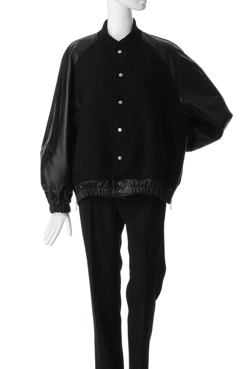 【メゾンスペシャル/MAISON SPECIAL】の【UNISEX】SHEEPレザーコンビスタジャン 人気、トレンドファッション・服の通販 founy(ファニー) ファッション Fashion レディースファッション Fashion for Women アウター Coat / Outerwear Collection レディースジャケット・軽アウター Jackets ブルゾンジャケット・スポーティアウター Blouson Jackets ユニセックス Unisex, Genderless ジャケット Jacket, Outerwear ブルゾン Blouson, Bomber Jacket モダン Modern, Contemporary エレガント 上品 Elegant other-2|ID: prp329100004909685 ipo3291000000036779148