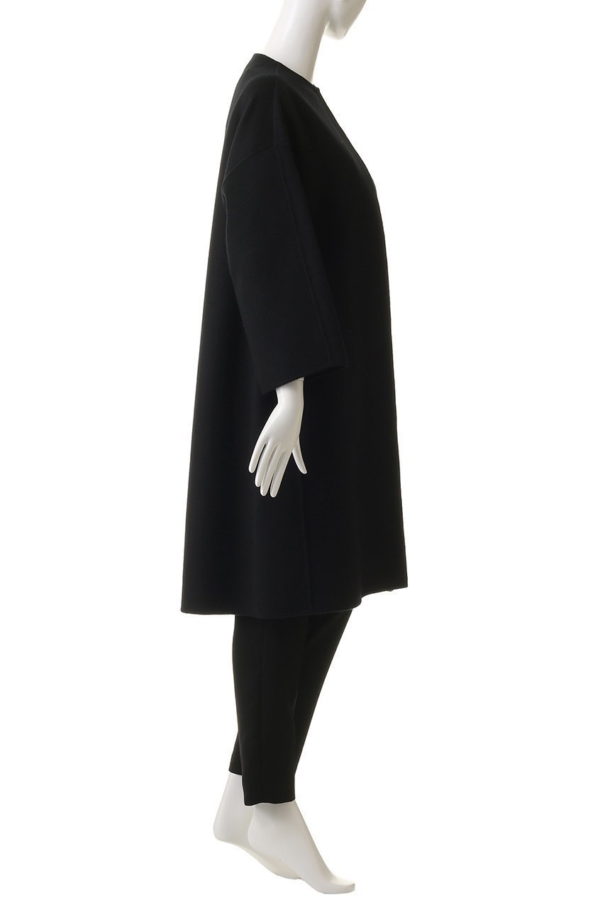 【マディソンブルー/MADISONBLUE】のBOTTLE NECK DROP CT BEAVER ボトルネックドロップコート 人気、トレンドファッション・服の通販 founy(ファニー) 　ファッション　Fashion　レディースファッション　Fashion for Women　アウター　Coat / Outerwear Collection　コート・ロングコート・ピーコート　Long Coats, Peacoats & More　ストレート　Straight, Straight Cut　フラット　Flat, Flat Shoes　フレア　Flare, Flared　ボトルネック　Bottle Neck, Mock Neck　ポケット　Pocket, Pocket Detail　ロング　Long, Long-Length　other-3|ID: prp329100004909686 ipo3291000000036779158