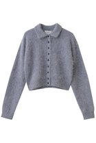 【クラネ/CLANE】のANGORA SHORT KNIT CARDIGAN BLUE|ID: prp329100004909700 ipo3291000000036779287