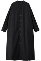 【グラフペーパー/Graphpaper】のHigh Count Broad Oversized Band Collar Shirt Dress BLACK|ID: prp329100004909713 ipo3291000000036779456