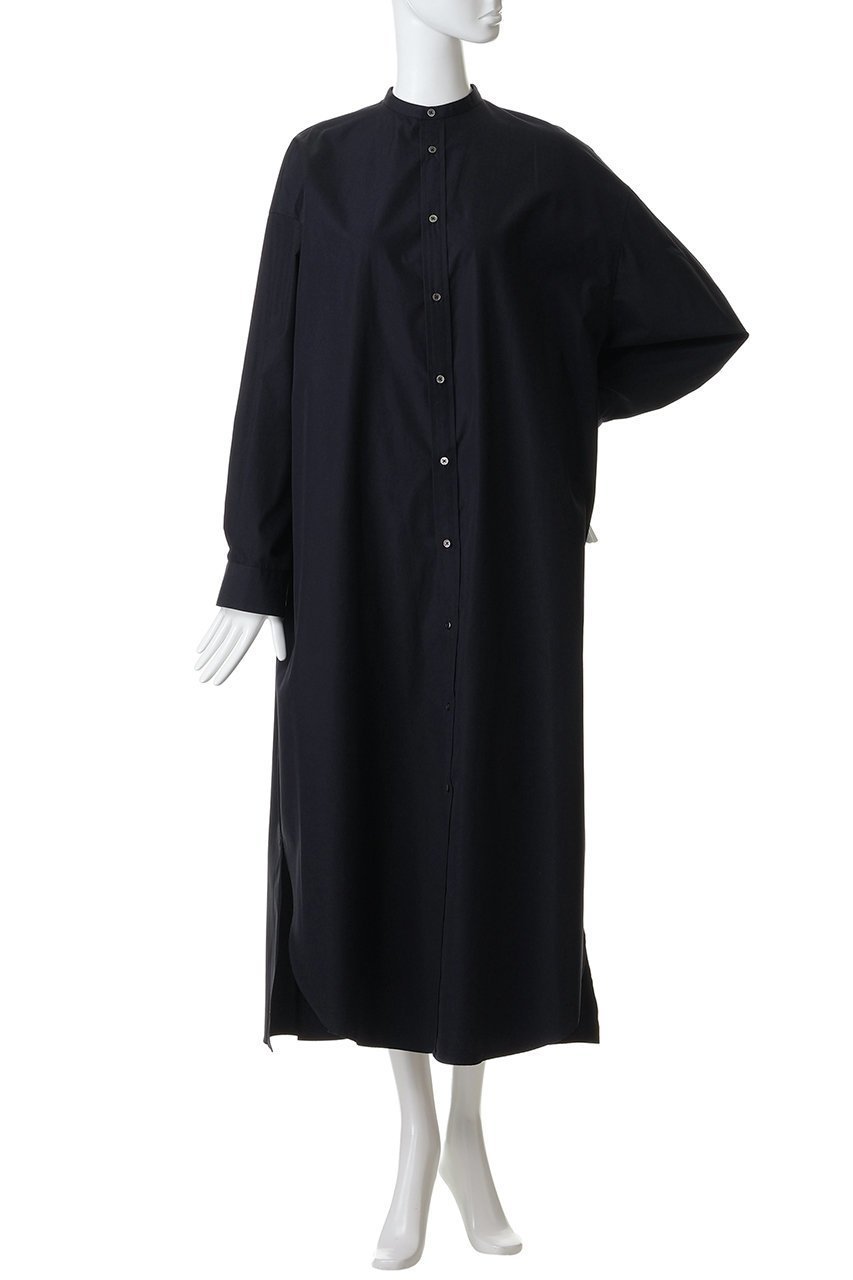 【グラフペーパー/Graphpaper】のHigh Count Broad Oversized Band Collar Shirt Dress 人気、トレンドファッション・服の通販 founy(ファニー) 　ファッション　Fashion　レディースファッション　Fashion for Women　ワンピース　Dresses　フォーマル・パーティードレス・結婚式用ドレス　Elegant & Casual Dresses　チュニック　Tunic Tops & Dresses　スリット　Slit, Slit Detail　チュニック　Tunic, Long Top　ドレス　Dress, One-Piece　ロング　Long, Long-Length　羽織　Haori, Light Jacket　other-2|ID: prp329100004909713 ipo3291000000036779459