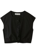 【ミディウミ/MidiUmi】のpin tuck lace vest ベスト black|ID: prp329100004909721 ipo3291000000036779557