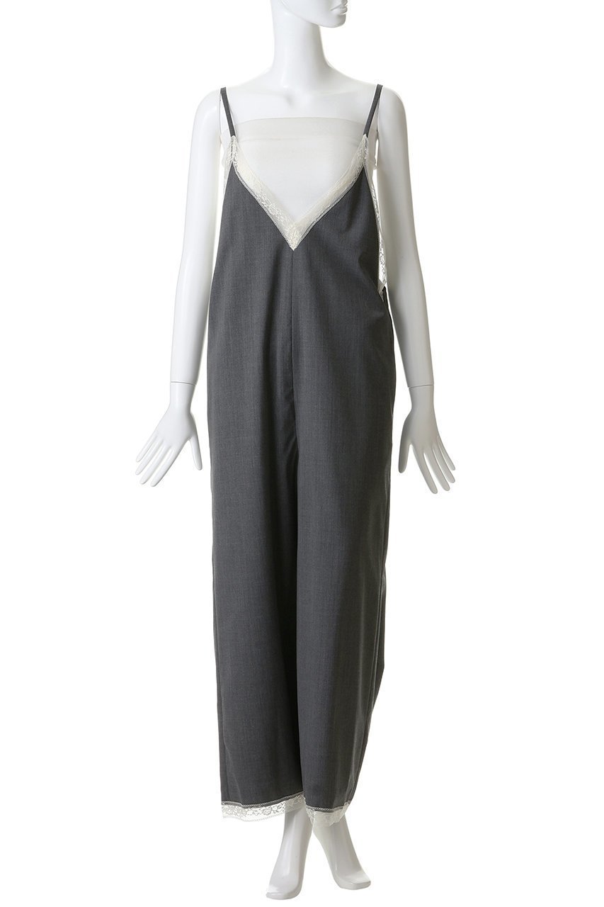 【ミュベール/MUVEIL】のランジェリーサロペットパンツ 人気、トレンドファッション・服の通販 founy(ファニー) 　ファッション　Fashion　レディースファッション　Fashion for Women　下着・ランジェリー　Lingerie & Intimates　その他ランジェリー・インナーアイテム　Other Lingerie / Intimates　パンツ　Pants & Trousers　カッティング　Cutting Detail　シアー　Sheer, See-Through　タートル　Turtleneck, Turtle Collar　ランジェリー　Lingerie, Intimate Wear　レース　Lace, Lace Fabric　ワイド　Wide, Wide Fit　軽量　Lightweight, Ultra Light　other-2|ID: prp329100004909724 ipo3291000000036779590