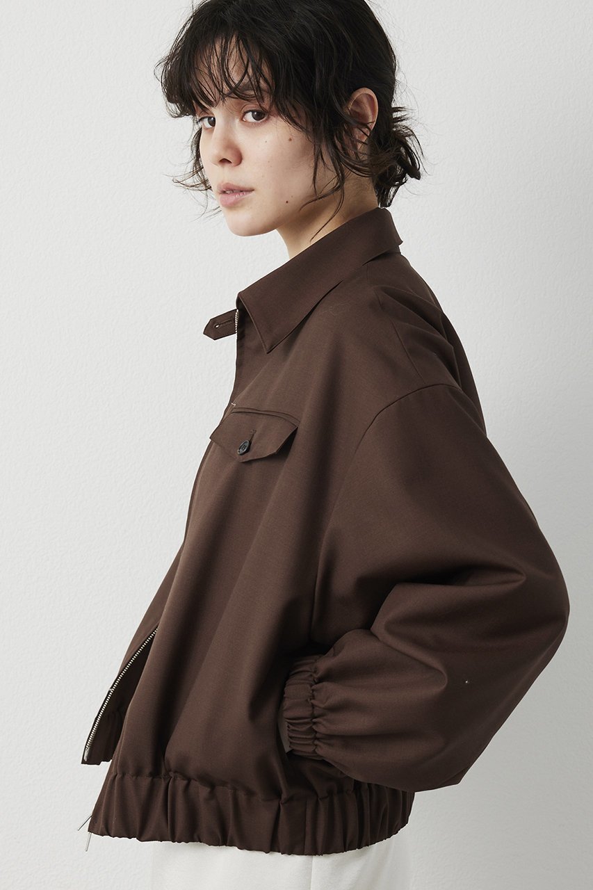 【ウィムガゼット/Whim Gazette】の平織りジップブルゾン 人気、トレンドファッション・服の通販 founy(ファニー) 　ファッション　Fashion　レディースファッション　Fashion for Women　アウター　Coat / Outerwear Collection　レディースジャケット・軽アウター　Jackets　ブルゾンジャケット・スポーティアウター　Blouson Jackets　おすすめ　Recommended / Our Picks　シンプル　Simple, Minimal　ジップ　Zip, Zipper　ジャケット　Jacket, Outerwear　セットアップ　Set-Up, Coordinated Outfit　バランス　Balance, Style Balance　ブルゾン　Blouson, Bomber Jacket　エレガント 上品　Elegant　other-2|ID: prp329100004909730 ipo3291000000036779668