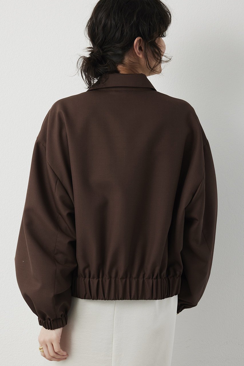 【ウィムガゼット/Whim Gazette】の平織りジップブルゾン 人気、トレンドファッション・服の通販 founy(ファニー) 　ファッション　Fashion　レディースファッション　Fashion for Women　アウター　Coat / Outerwear Collection　レディースジャケット・軽アウター　Jackets　ブルゾンジャケット・スポーティアウター　Blouson Jackets　おすすめ　Recommended / Our Picks　シンプル　Simple, Minimal　ジップ　Zip, Zipper　ジャケット　Jacket, Outerwear　セットアップ　Set-Up, Coordinated Outfit　バランス　Balance, Style Balance　ブルゾン　Blouson, Bomber Jacket　エレガント 上品　Elegant　other-3|ID: prp329100004909730 ipo3291000000036779669