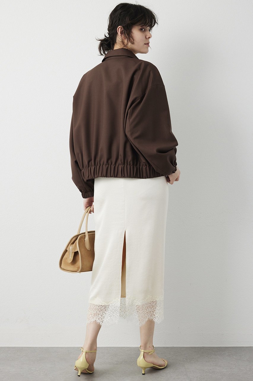 【ウィムガゼット/Whim Gazette】の平織りジップブルゾン 人気、トレンドファッション・服の通販 founy(ファニー) 　ファッション　Fashion　レディースファッション　Fashion for Women　アウター　Coat / Outerwear Collection　レディースジャケット・軽アウター　Jackets　ブルゾンジャケット・スポーティアウター　Blouson Jackets　おすすめ　Recommended / Our Picks　シンプル　Simple, Minimal　ジップ　Zip, Zipper　ジャケット　Jacket, Outerwear　セットアップ　Set-Up, Coordinated Outfit　バランス　Balance, Style Balance　ブルゾン　Blouson, Bomber Jacket　エレガント 上品　Elegant　other-6|ID: prp329100004909730 ipo3291000000036779672