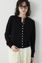 【ウィムガゼット/Whim Gazette】の16Gテンジクカーディガン ブラック|ID: prp329100004909731 ipo3291000000036779678