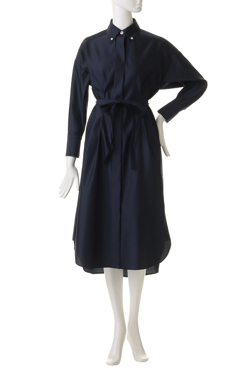 【エムフィル/M Fil】のシルクエアー シャツワンピース 人気、トレンドファッション・服の通販 founy(ファニー) 　ファッション　Fashion　レディースファッション　Fashion for Women　ワンピース　Dresses　シャツワンピース / 1枚で着映えコーデ　Shirt Dresses　チュニック　Tunic Tops & Dresses　ショルダー　Shoulder, Shoulder Strap　シルク　Silk, 100% Silk　チュニック　Tunic, Long Top　ツイル　Twist, Twisted Detail　パターン　Pattern, Design Print　フォルム　Silhouette, Form　エレガント 上品　Elegant　other-2|ID: prp329100004909740 ipo3291000000036790845