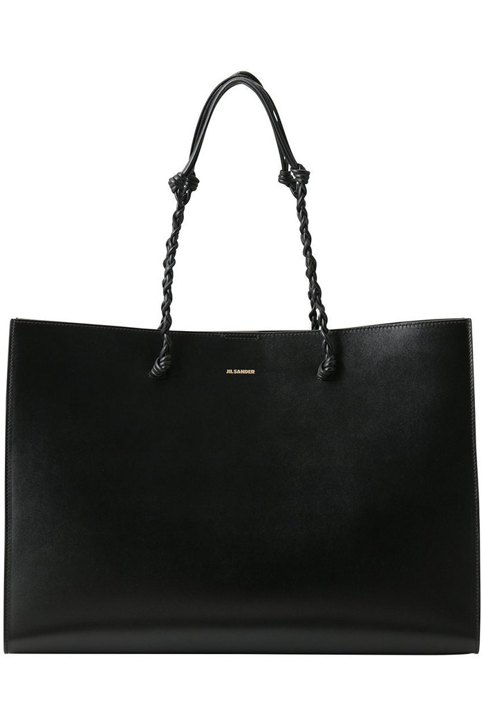 【ジル サンダー/JIL SANDER】のTANGLE レザートートバッグ インテリア・キッズ・メンズ・レディースファッション・服の通販 founy(ファニー) https://founy.com/ ファッション Fashion レディースファッション Fashion for Women バッグ Bags スクエア Square, Square Shape スタイリッシュ Stylish, Fashionable フォルム Silhouette, Form 定番 Standard, Basic Item |ID: prp329100004909743 ipo3291000000036779780