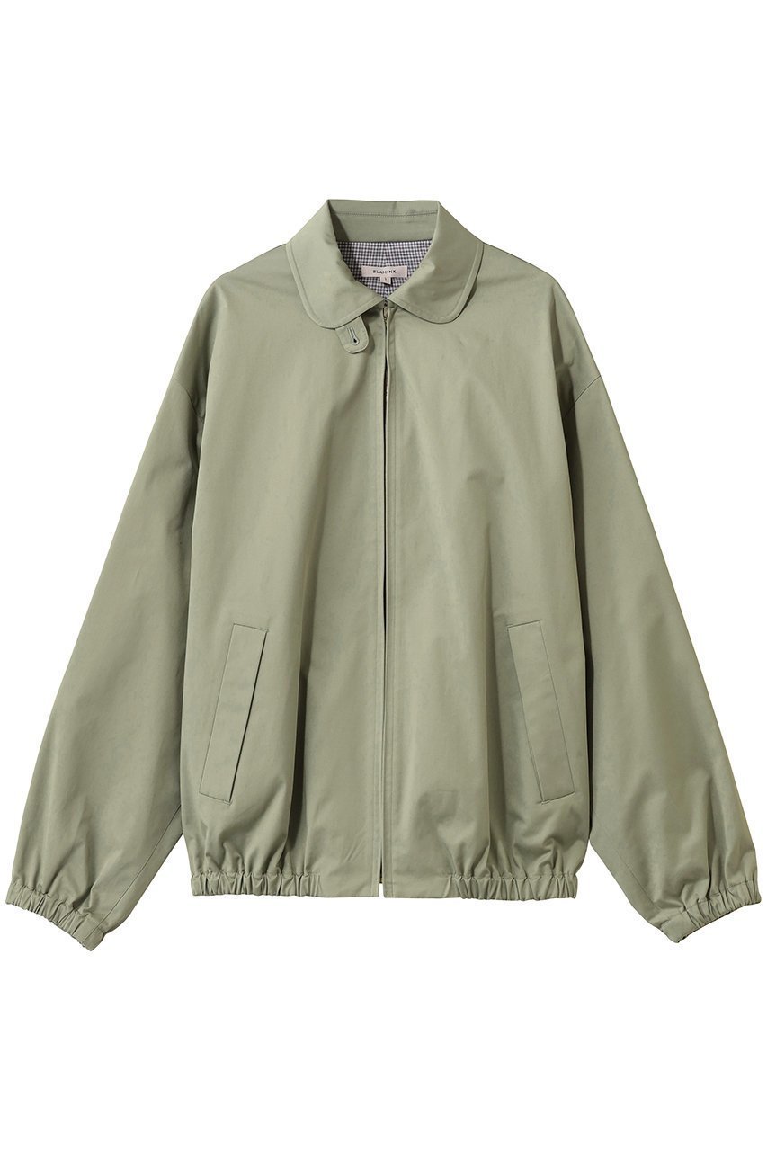 【ブラミンク/BLAMINK】のコットンジップブルゾン インテリア・キッズ・メンズ・レディースファッション・服の通販 founy(ファニー) 　ファッション　Fashion　レディースファッション　Fashion for Women　アウター　Coat / Outerwear Collection　レディースジャケット・軽アウター　Jackets　ブルゾンジャケット・スポーティアウター　Blouson Jackets　ジャケット　Jacket, Outerwear　ブルゾン　Blouson, Bomber Jacket　エレガント 上品　Elegant　オリーブ|ID: prp329100004909758 ipo3291000000036779943