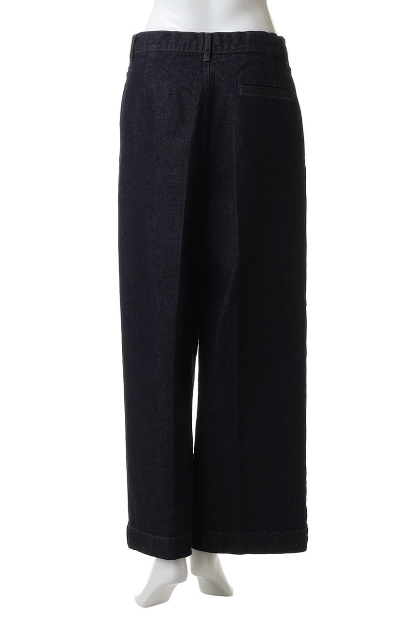 【ミズイロ インド/mizuiro ind】のwide denim slacks スラックス 人気、トレンドファッション・服の通販 founy(ファニー) 　ファッション　Fashion　レディースファッション　Fashion for Women　パンツ　Pants & Trousers　デニムパンツ・ジーンズ・美脚デニム　Denim Jeans & Pants　カットソー　Cut and Sewn Top　スラックス　Slacks, Dress Pants　センター　Center, Center Line　デニム　Denim, Jeans Material　ロング　Long, Long-Length　ワイド　Wide, Wide Fit　other-4|ID: prp329100004909770 ipo3291000000036780094