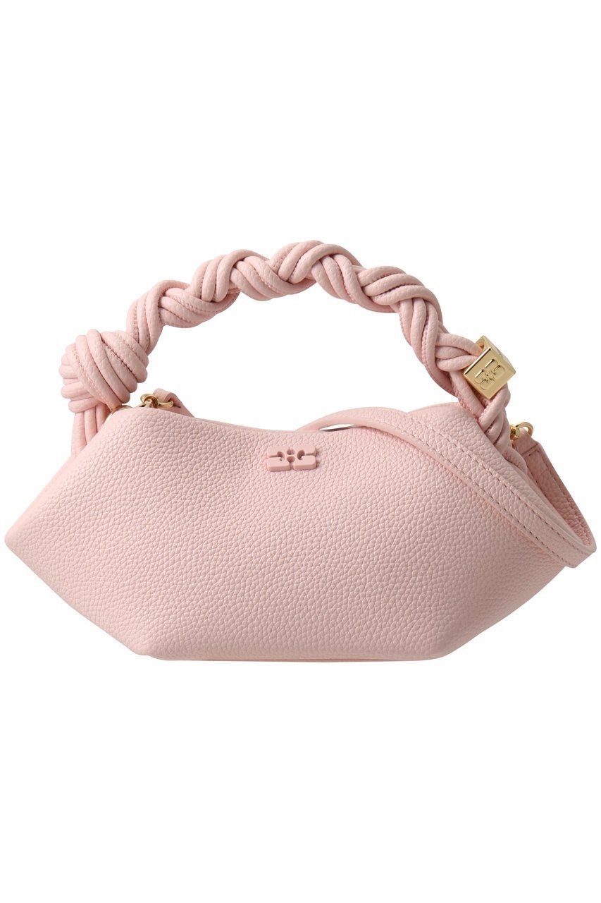 【ガニー/GANNI】のGanni Bou mini バッグ Grained インテリア・キッズ・メンズ・レディースファッション・服の通販 founy(ファニー) 　ファッション　Fashion　レディースファッション　Fashion for Women　バッグ　Bags　コンパクト　Compact, Small Size　ポケット　Pocket, Pocket Detail　チョークピンク|ID: prp329100004909787 ipo3291000000036780334