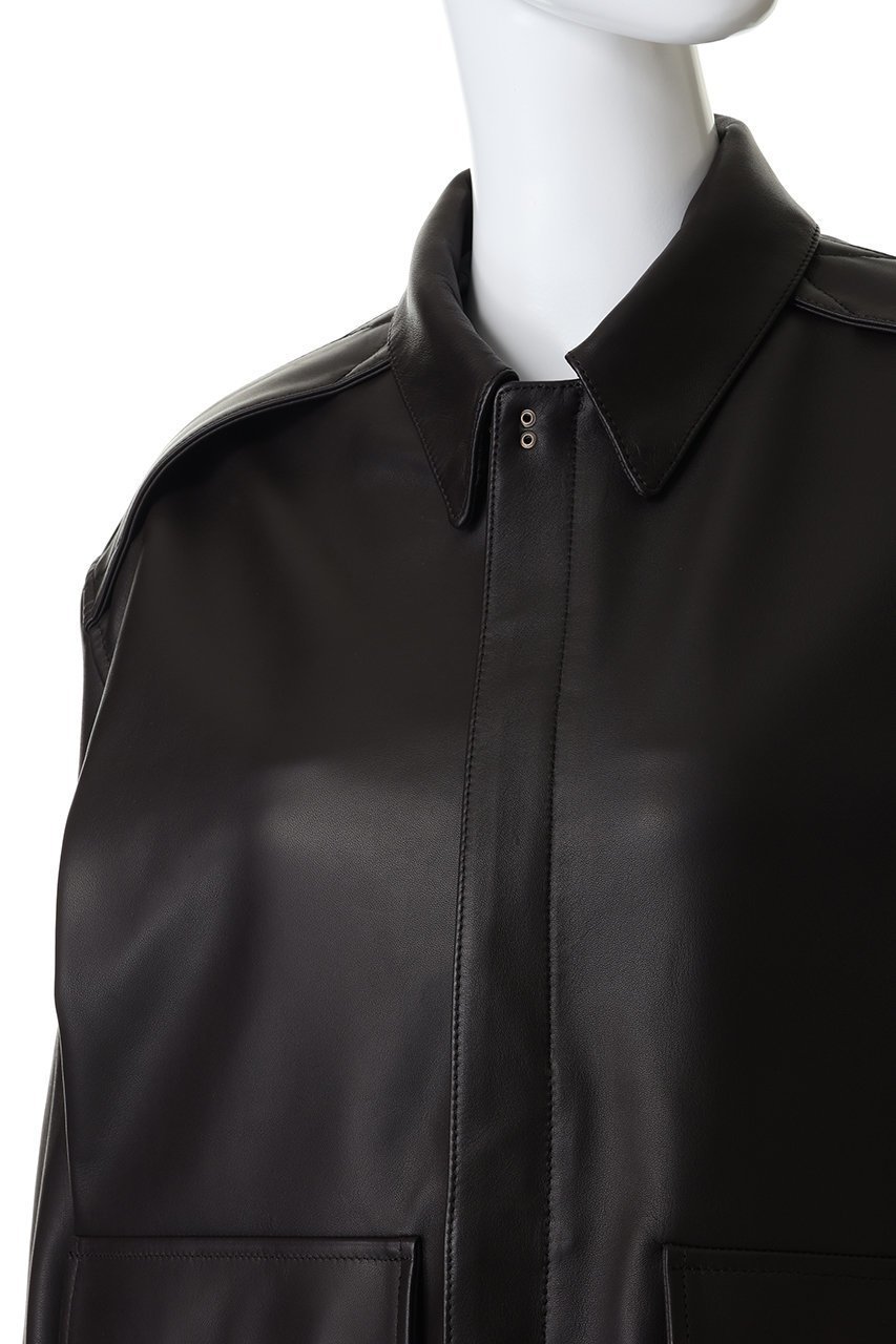 【バウト/BOWTE】のSPANISH LAMB LEATHER A2 BLOOUSON 人気、トレンドファッション・服の通販 founy(ファニー) ファッション Fashion レディースファッション Fashion for Women アウター Coat / Outerwear Collection レディースジャケット・軽アウター Jackets なめらか Smooth, Silky Texture ジャケット Jacket, Outerwear スタイリッシュ Stylish, Fashionable スマート Smart, Elegant フィット Fit, Slim Fit フォーマル Formal, Dressy ブルゾン Blouson, Bomber Jacket other-5|ID: prp329100004909799 ipo3291000000036780417