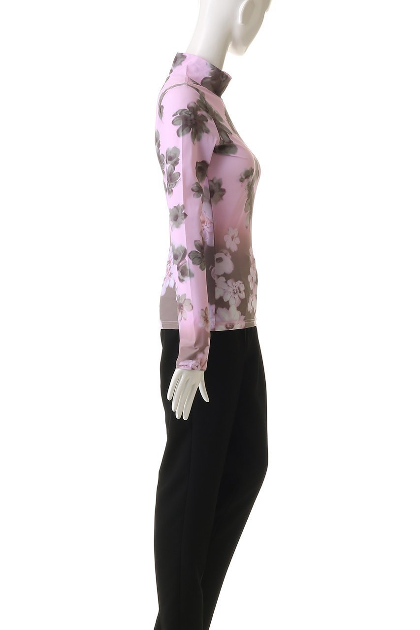 【メゾンスペシャル/MAISON SPECIAL】のGradient Turtle Flower Top/グラデーションタートルフラワートップス 人気、トレンドファッション・服の通販 founy(ファニー) 　ファッション　Fashion　レディースファッション　Fashion for Women　トップス・カットソー　Cut & Sew Tops　シャツ・ブラウス・オフィスカジュアル　Elegant Blouses & Button-Ups　ロングTシャツ・Tシャツ　Longline T-Shirts & Tees　カットソー・ベーシックTシャツ　Cut-and-Sewn Tops / Stretch Tees & Basics　なめらか　Smooth, Silky Texture　インナー　Innerwear　グラデーション　Gradient, Ombre　ジャケット　Jacket, Outerwear　スリーブ　Sleeve, Long Sleeve / Short Sleeve　フィット　Fit, Slim Fit　ロング　Long, Long-Length　冬　Winter / This Winter　other-3|ID: prp329100004909800 ipo3291000000036780426