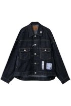 【メゾン ミハラヤスヒロ/Maison MIHARA YASUHIRO / MEN】の【MEN】【in-stru(men-tal).】ONE WASHED SELVAGE デニム ジャケット インディゴ|ID: prp329100004909805 ipo3291000000036780466