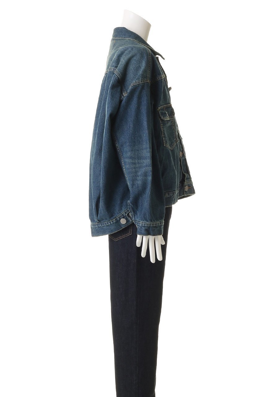 【メゾン ミハラヤスヒロ/Maison MIHARA YASUHIRO / MEN】の【MEN】【in-stru(men-tal).】HARD WASHED SELVAGE デニム ジャケット 人気、トレンドファッション・服の通販 founy(ファニー) 　ファッション　Fashion　メンズファッション　Fashion for Men　ジャケット　Jacket, Outerwear　デニム　Denim, Jeans Material　ビンテージ　Vintage, Retro Style　ブルゾン　Blouson, Bomber Jacket　ヘムライン　Hemline, Bottom Cut　other-3|ID: prp329100004909806 ipo3291000000036780477