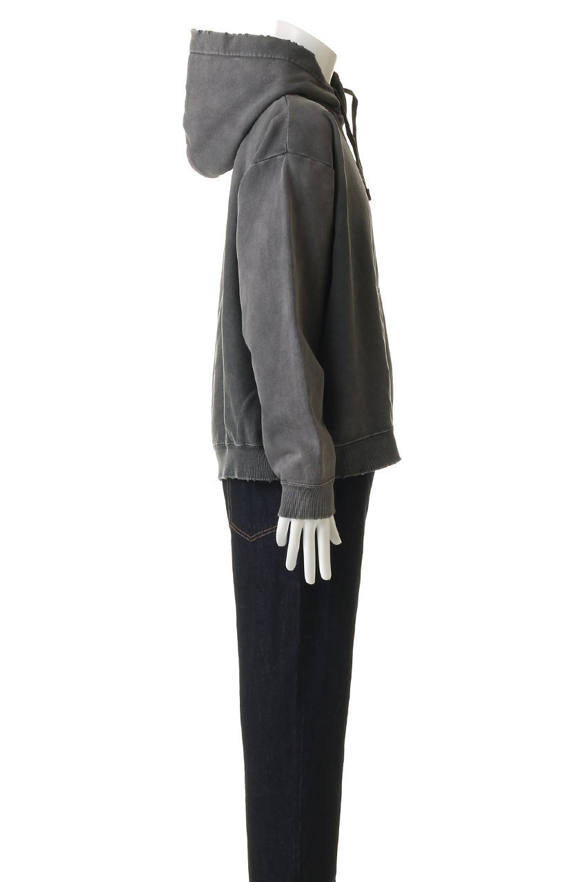 【メゾン ミハラヤスヒロ/Maison MIHARA YASUHIRO / MEN】の【MEN】【in-stru(men-tal).】フレンチ テリー ディストレスト フーディー 人気、トレンドファッション・服の通販 founy(ファニー) 　ファッション　Fashion　メンズファッション　Fashion for Men　トップス・カットソー　Cut & Sew Tops　パーカー・フーディー / カジュアルコーデ　Hoodies & Parkas　メンズシャツ　Shirts　なめらか　Smooth, Silky Texture　ダメージ　Distressed, Destroyed　バランス　Balance, Style Balance　フォルム　Silhouette, Form　フレンチ　French, French Style　other-3|ID: prp329100004909809 ipo3291000000036780501