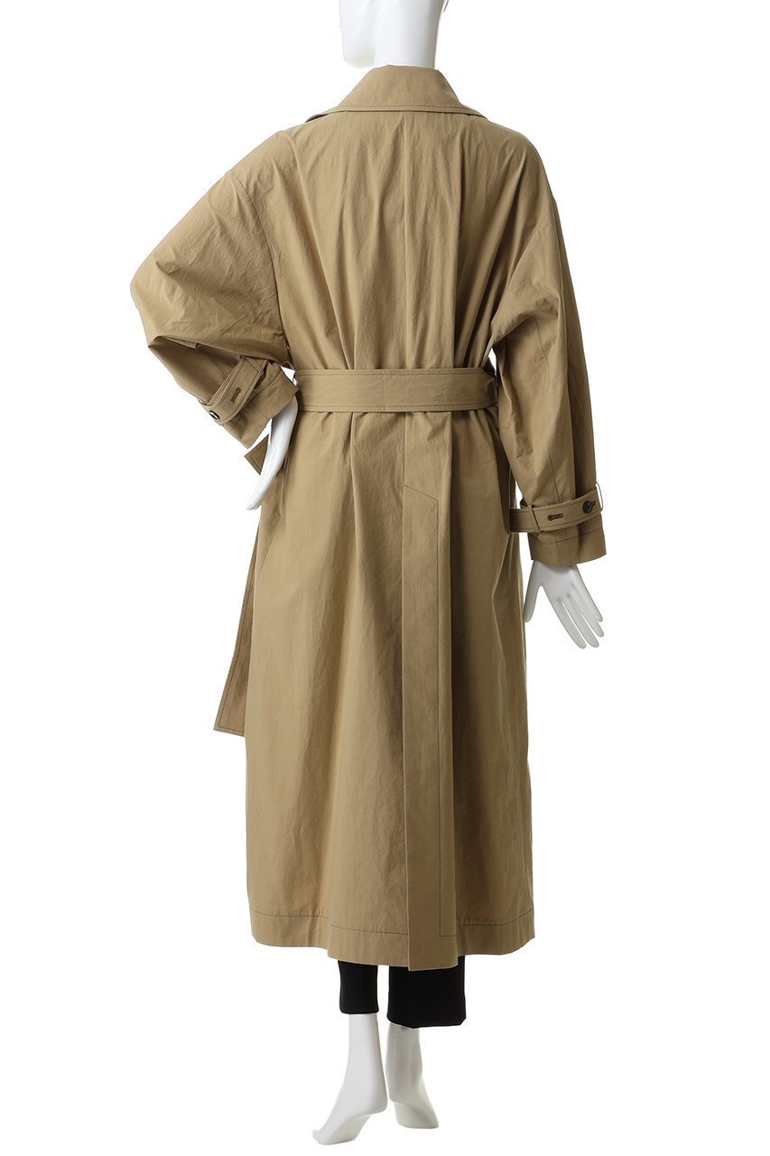 【サクラ/SACRA】のクランプルドコットンロングコート 人気、トレンドファッション・服の通販 founy(ファニー) 　ファッション　Fashion　レディースファッション　Fashion for Women　アウター　Coat / Outerwear Collection　コート・ロングコート・ピーコート　Long Coats, Peacoats & More　スリーブ　Sleeve, Long Sleeve / Short Sleeve　ダブル　Double, Double-Breasted　ロング　Long, Long-Length　other-4|ID: prp329100004909824 ipo3291000000036780640