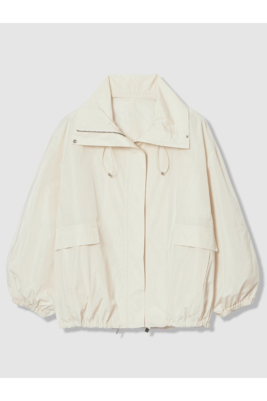 【アルアバイル/allureville】のメモリータフタスタンドカラーブルゾン インテリア・キッズ・メンズ・レディースファッション・服の通販 founy(ファニー) 　ファッション　Fashion　レディースファッション　Fashion for Women　アウター　Coat / Outerwear Collection　レディースジャケット・軽アウター　Jackets　ブルゾンジャケット・スポーティアウター　Blouson Jackets　イタリア　Italy　ジャケット　Jacket, Outerwear　スタンド　Stand Collar, Upright Stand　タフタ　Taffeta, Structured Fabric　トレンド　Trend, Trending Now　バランス　Balance, Style Balance　ブルゾン　Blouson, Bomber Jacket　モダン　Modern, Contemporary　今季　This Season, Current Season　オフホワイト|ID: prp329100004909834 ipo3291000000036780730