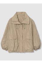 【アルアバイル/allureville】のメモリータフタスタンドカラーブルゾン ベージュ|ID: prp329100004909834 ipo3291000000036780731