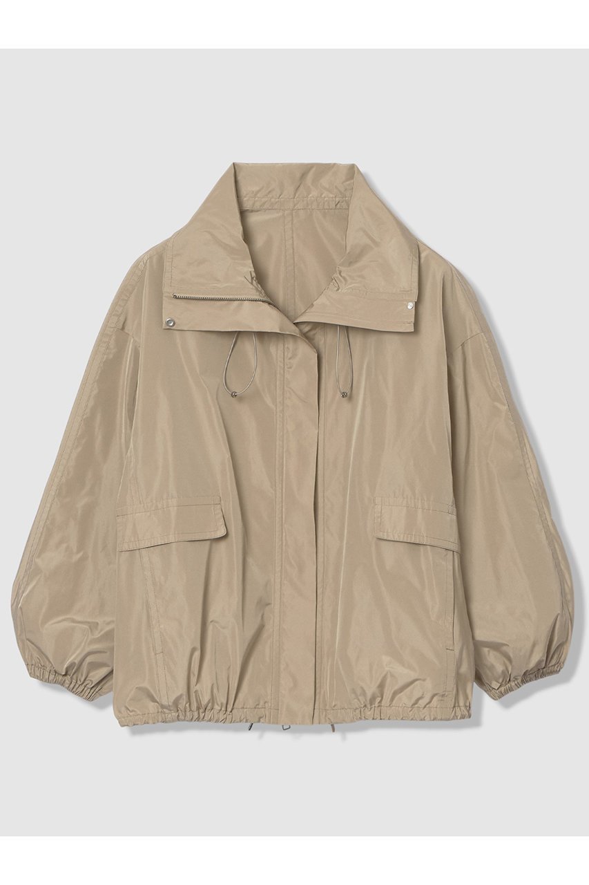 【アルアバイル/allureville】のメモリータフタスタンドカラーブルゾン インテリア・キッズ・メンズ・レディースファッション・服の通販 founy(ファニー) 　ファッション　Fashion　レディースファッション　Fashion for Women　アウター　Coat / Outerwear Collection　レディースジャケット・軽アウター　Jackets　ブルゾンジャケット・スポーティアウター　Blouson Jackets　イタリア　Italy　ジャケット　Jacket, Outerwear　スタンド　Stand Collar, Upright Stand　タフタ　Taffeta, Structured Fabric　トレンド　Trend, Trending Now　バランス　Balance, Style Balance　ブルゾン　Blouson, Bomber Jacket　モダン　Modern, Contemporary　今季　This Season, Current Season　ベージュ|ID: prp329100004909834 ipo3291000000036780731