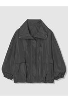 【アルアバイル/allureville】のメモリータフタスタンドカラーブルゾン ブラック|ID: prp329100004909834 ipo3291000000036780732