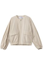 【スリー ドッツ/three dots】のサン ドライドクロス ジャケット ベージュ|ID: prp329100004909840 ipo3291000000036780790