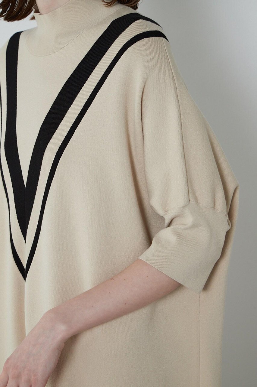 【ル フィル/LE PHIL】のラインオーバーワンピース 人気、トレンドファッション・服の通販 founy(ファニー) 　ファッション　Fashion　レディースファッション　Fashion for Women　ワンピース　Dresses　シンプル　Simple, Minimal　スタンダード　Standard, Basic　スリーブ　Sleeve, Long Sleeve / Short Sleeve　フォルム　Silhouette, Form　other-7|ID: prp329100004909852 ipo3291000000036780972