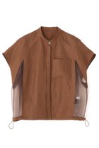 【アドーア/ADORE】のシルキープレーンクロスブラウス 人気、トレンドファッション・服の通販 founy(ファニー) ファッション Fashion レディースファッション Fashion for Women トップス・カットソー Cut & Sew Tops シャツ・ブラウス・オフィスカジュアル Elegant Blouses & Button-Ups おすすめ Recommended / Our Picks なめらか Smooth, Silky Texture シアー Sheer, See-Through ショート Short, Short Length スリーブ Sleeve, Long Sleeve / Short Sleeve セットアップ Set-Up, Coordinated Outfit リュクス Luxury, Elegant, High-End, Chic エレガント 上品 Elegant thumbnail ブラウン|ID: prp329100004909883 ipo3291000000036781348