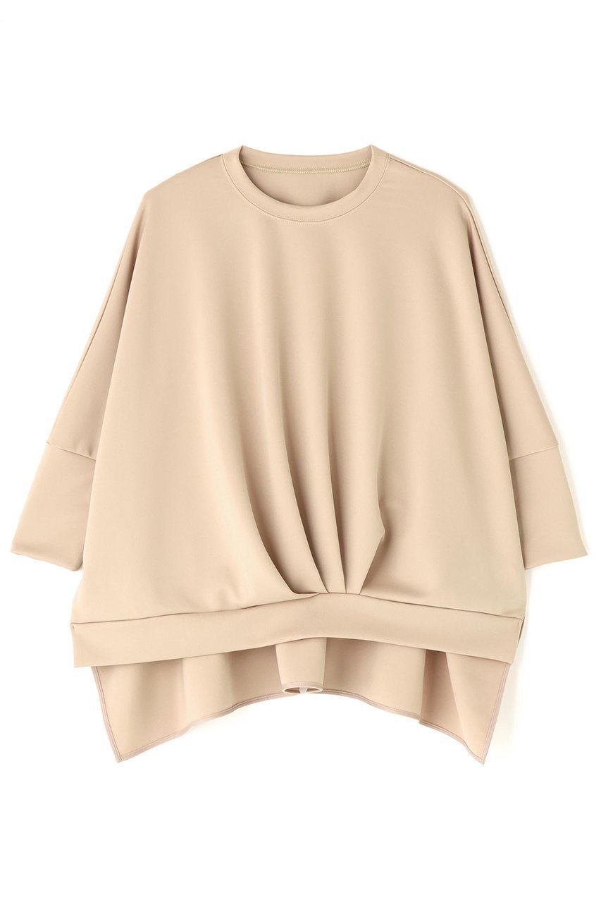 【アドーア/ADORE】のスムージージャージーカットソー インテリア・キッズ・メンズ・レディースファッション・服の通販 founy(ファニー) 　ファッション　Fashion　レディースファッション　Fashion for Women　トップス・カットソー　Cut & Sew Tops　シャツ・ブラウス・オフィスカジュアル　Elegant Blouses & Button-Ups　ロングTシャツ・Tシャツ　Longline T-Shirts & Tees　カットソー・ベーシックTシャツ　Cut-and-Sewn Tops / Stretch Tees & Basics　カットソー　Cut and Sewn Top　ショート　Short, Short Length　シンプル　Simple, Minimal　スリーブ　Sleeve, Long Sleeve / Short Sleeve　ランダム　Random, Irregular　ベージュ|ID: prp329100004909893 ipo3291000000036781478