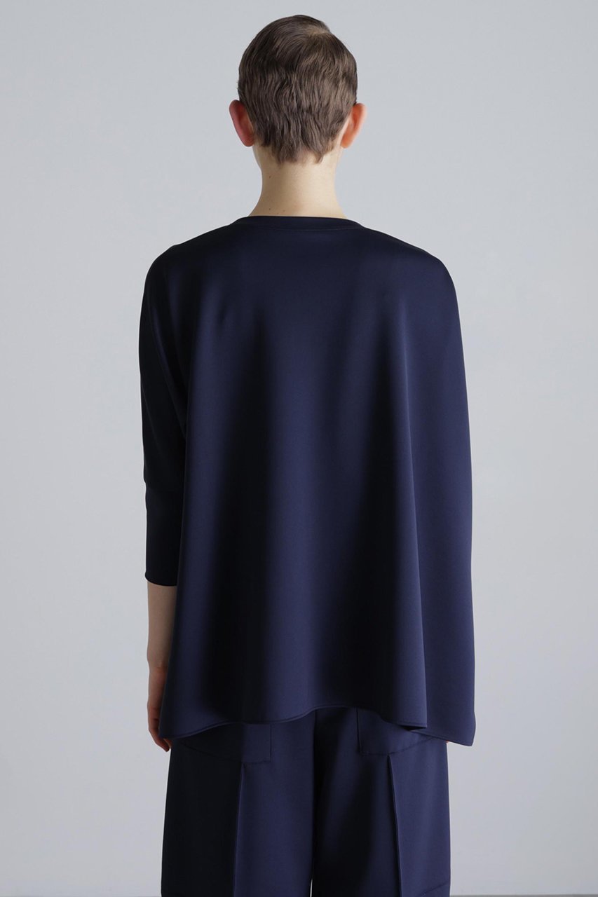 【アドーア/ADORE】のスムージージャージーカットソー 人気、トレンドファッション・服の通販 founy(ファニー) 　ファッション　Fashion　レディースファッション　Fashion for Women　トップス・カットソー　Cut & Sew Tops　シャツ・ブラウス・オフィスカジュアル　Elegant Blouses & Button-Ups　ロングTシャツ・Tシャツ　Longline T-Shirts & Tees　カットソー・ベーシックTシャツ　Cut-and-Sewn Tops / Stretch Tees & Basics　カットソー　Cut and Sewn Top　ショート　Short, Short Length　シンプル　Simple, Minimal　スリーブ　Sleeve, Long Sleeve / Short Sleeve　ランダム　Random, Irregular　other-5|ID: prp329100004909893 ipo3291000000036781482