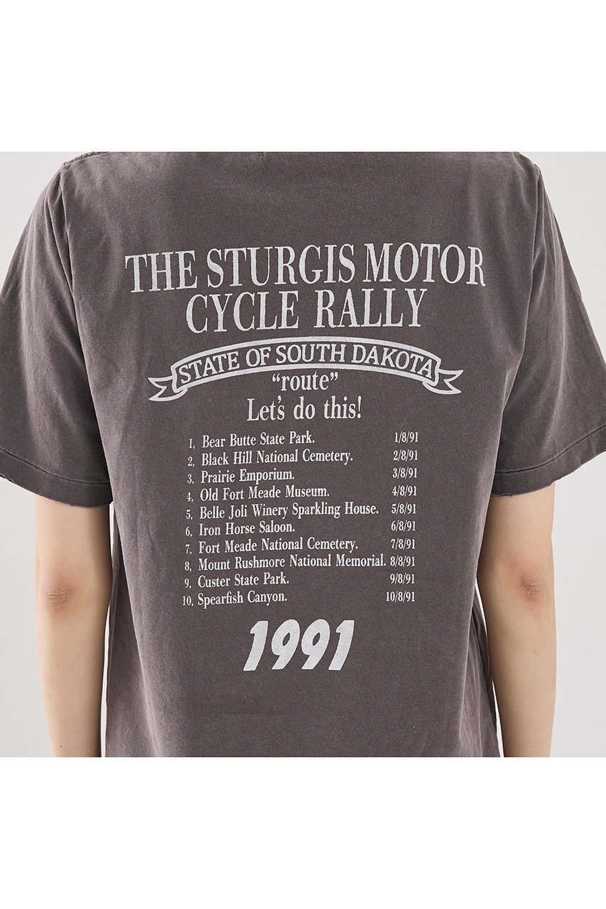 【ザ ストア バイ シー/THE STORE by C】の【REMI RELIEF】【別注】【WEB限定】GODツアーTee柄半袖カットソー 人気、トレンドファッション・服の通販 founy(ファニー) 　ファッション　Fashion　レディースファッション　Fashion for Women　トップス・カットソー　Cut & Sew Tops　シャツ・ブラウス・オフィスカジュアル　Elegant Blouses & Button-Ups　ロングTシャツ・Tシャツ　Longline T-Shirts & Tees　カットソー・ベーシックTシャツ　Cut-and-Sewn Tops / Stretch Tees & Basics　おすすめ　Recommended / Our Picks　カットソー　Cut and Sewn Top　ショート　Short, Short Length　スリーブ　Sleeve, Long Sleeve / Short Sleeve　ダメージ　Distressed, Destroyed　別注　Limited Edition, Custom Order　半袖　Short Sleeve, Half Sleeve　other-8|ID: prp329100004909933 ipo3291000000036781919