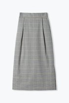 【レリル/lelill】のダブルクロスイージータイトSK 人気、トレンドファッション・服の通販 founy(ファニー) ファッション Fashion レディースファッション Fashion for Women スカート Skirts ジップ Zip, Zipper スリット Slit, Slit Detail タイトスカート Pencil Skirt, Tight Skirt エレガント 上品 Elegant 冬 Winter / This Winter 洗える Machine Washable thumbnail グレーチェック|ID: prp329100004909941 ipo3291000000036781984