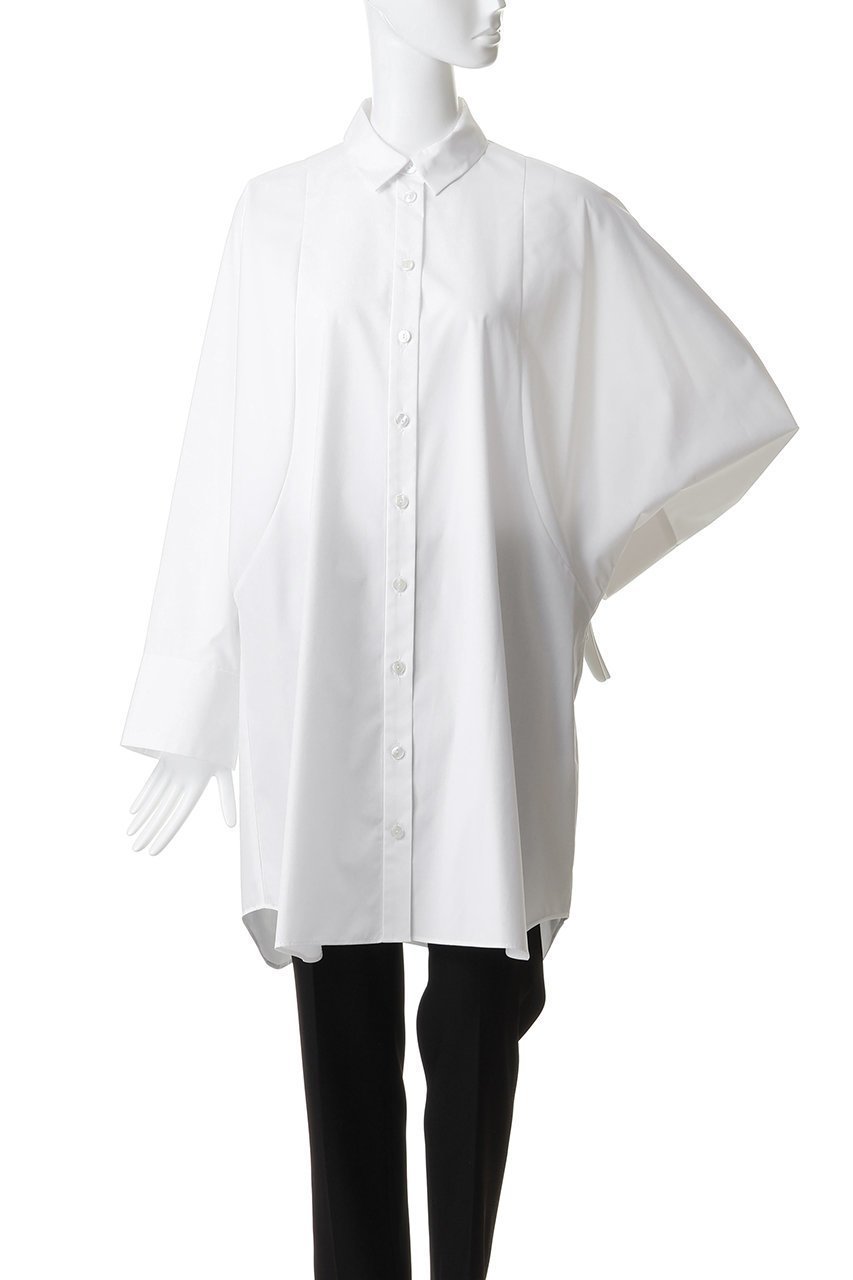 【エンフォルド/ENFOLD】のSHAPE LONG-SHIRT 人気、トレンドファッション・服の通販 founy(ファニー) 　ファッション　Fashion　レディースファッション　Fashion for Women　トップス・カットソー　Cut & Sew Tops　シャツ・ブラウス・オフィスカジュアル　Elegant Blouses & Button-Ups　シェイプ　Shape, Slim Fit　ショルダー　Shoulder, Shoulder Strap　スリーブ　Sleeve, Long Sleeve / Short Sleeve　リラックス　Relax, Relaxed Fit　ルーズ　Loose, Oversized　ロング　Long, Long-Length　ワイド　Wide, Wide Fit　other-2|ID: prp329100004909952 ipo3291000000036782108