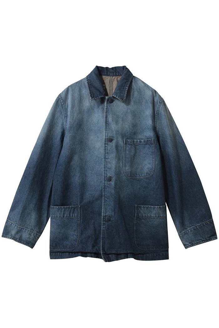 【バウト/BOWTE】のDENIM COVER ALL JK FADE BLEACH BLUE インテリア・キッズ・メンズ・レディースファッション・服の通販 founy(ファウニー) https://founy.com/ ファッション Fashion レディースファッション Fashion for Women アウター Coat / Outerwear Collection レディースジャケット・軽アウター Jackets ウォッシュ Washed Finish ジャケット Jacket, Outerwear デニム Denim, Jeans Material ブリーチ Bleach, Washed Finish ポケット Pocket, Pocket Detail モダン Modern, Contemporary |ID: prp329100004909969 ipo3291000000036782266